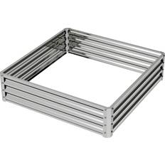 OutSunny Hochbeet Blumenkasten 120 x 120 x 30 cm Silber