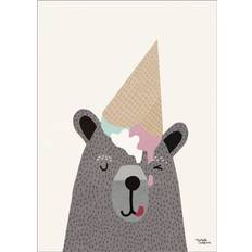 Tavlor & Posters H&M Michelle Carlslund Kids I Love Cream 50 x 70