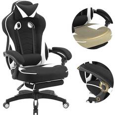 WOLTU Gaming Stuhl Ergonomisch mit Lendenkissen 150 kg