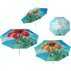 BigBuy Outdoor Strandparasol SPF50+ Blomma Ø 180 cm 180cm