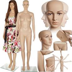 tectake Female Mannequin 172cm Full Body Display Dummy