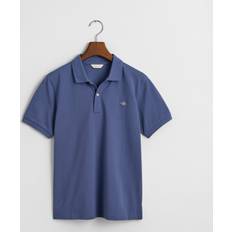 Gant 134/140 Pikétröjor Gant Shield SS Piqué T-shirts - Blå