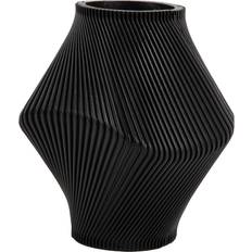 Present Time Twist Black Vase