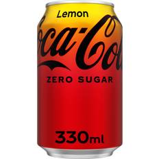 Coca-Cola Food & Drinks Coca-Cola Zero Sugar Soft Drink 330Ml 33cl 24pack