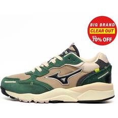 Mizuno Trainers Mizuno Sky Medal Beta Men's Classic Retro Heritage Fashion Sneakers - Khaki/Vulcan/Bistro Green