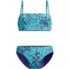 Blå Bikinisæt Speedo Womens Printed Adjustable Thinstrap 2 Piece - Blue