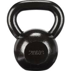 Cast-Iron Kettlebell with Textured and Painted Surface 20kg