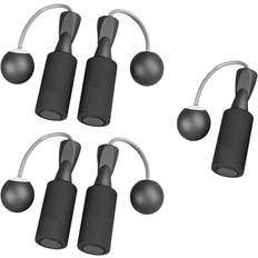 Black Fitness Jumping Rope Spactz Cordless Ball Skipping Rope Black
