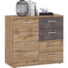 Kommode Sideboard Schrank Chicago Wotan Eiche Beton Skænk