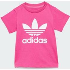 Adidas 98 Överdelar adidas Trefoil T-shirt Barn - Semi Lucid Fuchsia