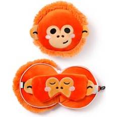 Relaxeazzz Travel Pillow & Eye Mask