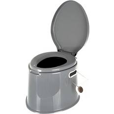 Camping Showers on sale Fineway Portable Outdoor Indoor Grey Toilet