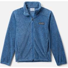 Blue Fleece Jackets Columbia Boys Castle Dale Printed Full Zip Fleece - Blue