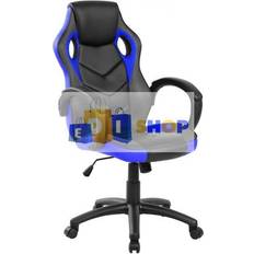 Sedie da gioco Serena Poltrona Gaming Nera E Blu