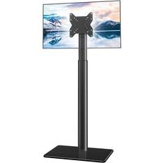 Hemudu Universal Floor TV Stand with Swivel Mount for 19 to 43 Inch LED LCD TV Black