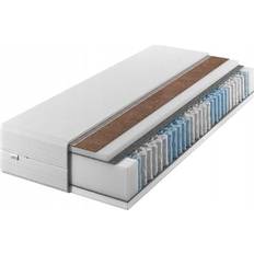 IZER Matratze 70x200 24 cm Taschenfederkern Härtegrad H3 H4 Boxmadras