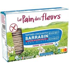 Crackers et Galettes Pain Des Fleurs Craquantes Au Sarrasin Sans Sel Ni Sucres Ajoutés 300g