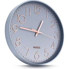 Rose Gold Wall Clocks Joeji’s 30cm Kitchen Clocks Grey and Rose Gold Wall Clock
