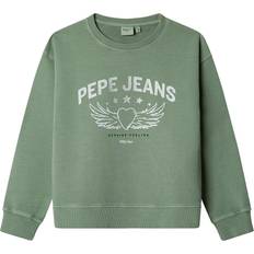 Pepe Jeans Louise Sweatshirt Urban Style - Green
