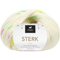 Sterk Garn 925 Vit Neon Print