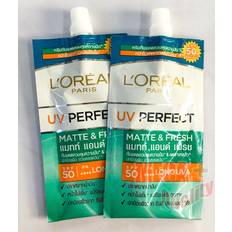 L'Oréal Paris SPF Sun Protection & Self Tan L'Oréal Paris 2x Loreal UV Perfect Matte Freash SPF50 PA+++ Sun Protection Travel 7ml