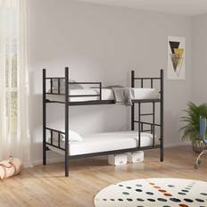 Kerrosvuoteet Linento Kerrossängyn Runko Furniture Defne 90x190 cm Musta