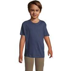 Regent Barn T-Shirt 150g Med Logotyp - Denim