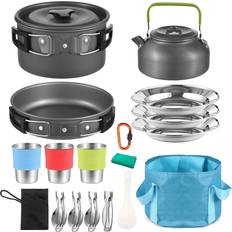 Tomtop Jms Camping Utensils Cooking Set 22pcs