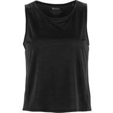 Fjällräven Dame Toppe Fjällräven Womens Abisko Lite Tank - Black