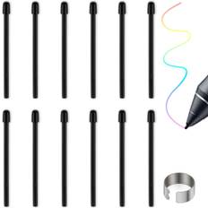 Standard Pen Nibs for WACOM 12pcs Black Replacement
