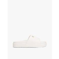Tommy Hilfiger Embossed TH Monogram Platform Pool Slides