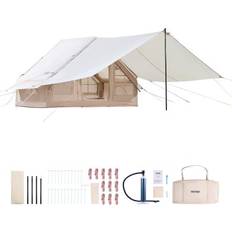 Glamping tält VEVOR Inflatable Tent for Camping 3-5 Person Glamping Tent with Pump Canopy