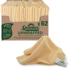 Spontex Unwrapped Microfibre Cloths 30 x 30