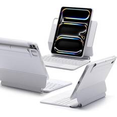 ESR Computer Accessories ESR iPad Pro 11 Inch Case with Keyboard M4 2024
