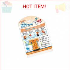 SinkShroom Organic Basket Strainer 1.75 H x 1.75 W x 1.75 D in Orange
