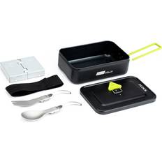Lunch box Tomtop Jms Camping Cookware Mess Kit Aluminum Alloy Lunch Box