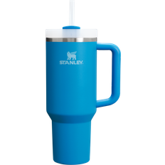 Mugg med sugrör Stanley Quencher H2.O FlowState Tumbler i Rostfritt Stål med Sugrör 1180 ml Termosmugg