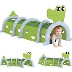 Aiyaplay Crocodile Design Kids Play Tunnel