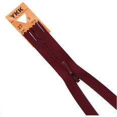 Zippers YKK Dark Wine Concealed Zip 23 cm