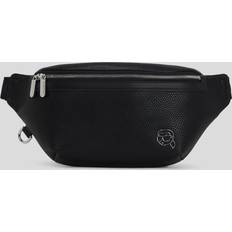 Karl Lagerfeld Ikon Outline Belt Bag - Black