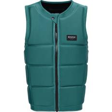 Wakeboarding Mystic Mens Star Front Zip Wake Impact Vest Teal