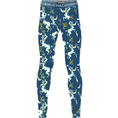 134/140 Underbukser Børnetøj Muchachomalo Jongens 1-pack Long John Print - Print