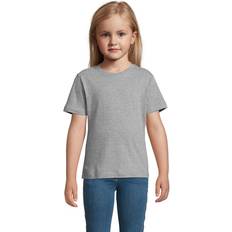 Regent Barn T-Shirt 150g Med Logotyp - Grå Melange