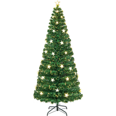Bed Bath & Beyond Prelit Fiber Optic with Warm White Lights 7ft Christmas Tree