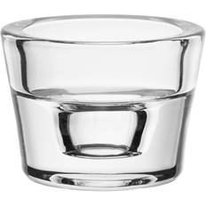 Photophores En Verre Classiques Pour Bougie Chauffe-Plat 60x45mm Lot De 6