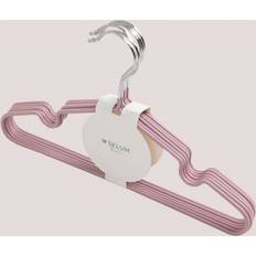 Sklum Set Of 6 Kids Hangers Anttal Pink