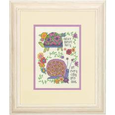 Needlework Kits Dimensions White Green Yellow Take Your Time Counted Cross Stitch Kit 13 x 18 cm