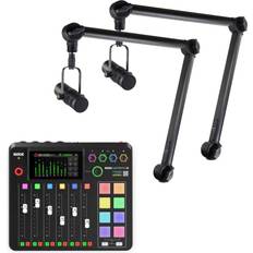 RØDE Rødecaster Pro II Podcast Package 2 People