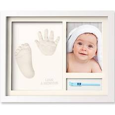 Hand & Footprints Keababies Noel Baby Handprint Footprint Kit Alpine White