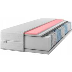 IZER Matratze 70x200 25 cm Visco Memory Schaumstoff Taschenfederkern Härtegrad H3 H2 Boxmadras